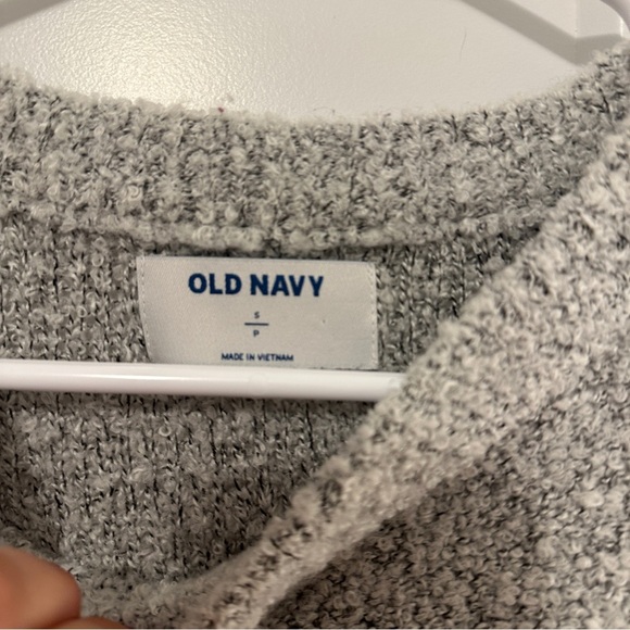 Old Navy Grey Knit Pullover Crewneck Sweater Size Small Women’s - Picture 9 of 10